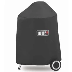 Weber Premium Abdeckhaube Für Holzkohlegrills Und Smokey Mountain Cooker Ø 47 Cm