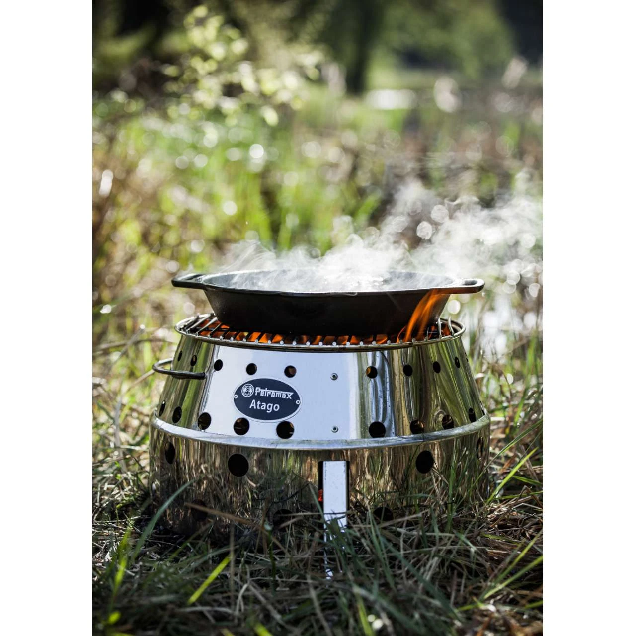 Petromax Atago Holz/Holzkohle Grill Feuerschale Feuerstelle Campinggrill Ø 34 Cm 6 Petromax Atago Holz/Holzkohle Grill Feuerschale Feuerstelle Campinggrill Ø 34 Cm – Bild 4