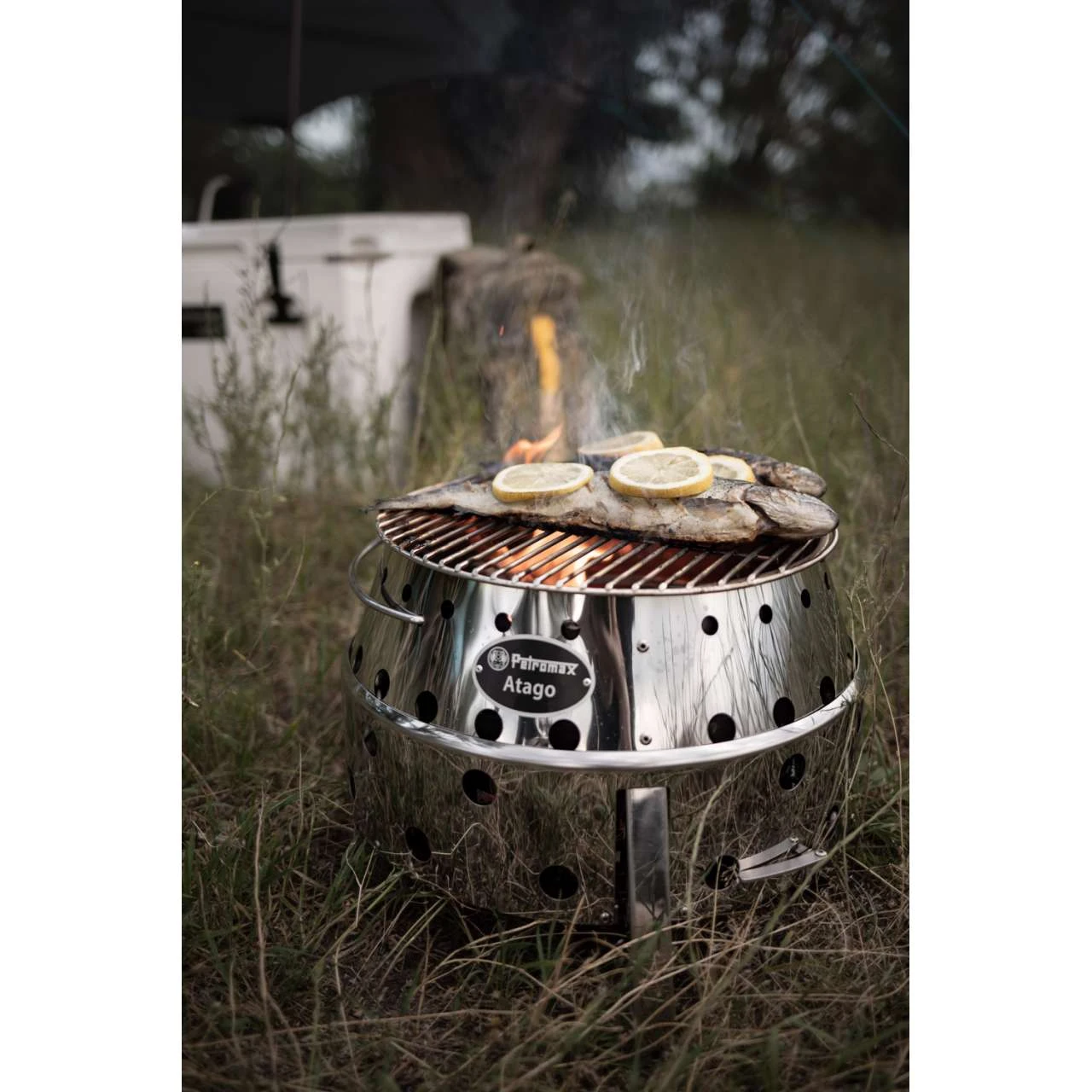 Petromax Atago Holz/Holzkohle Grill Feuerschale Feuerstelle Campinggrill Ø 34 Cm 10 Petromax Atago Holz/Holzkohle Grill Feuerschale Feuerstelle Campinggrill Ø 34 Cm – Bild 8