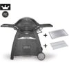 Weber Gasgrill Q 3200 Mit Rollwagen Black Inkl. Hitzeschild Und Bratenrost -Grillwerkstatt 000485820000 0 800x800