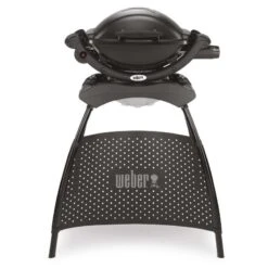 Weber Gasgrill Q 1000 Stand Black Ohne Seitentische