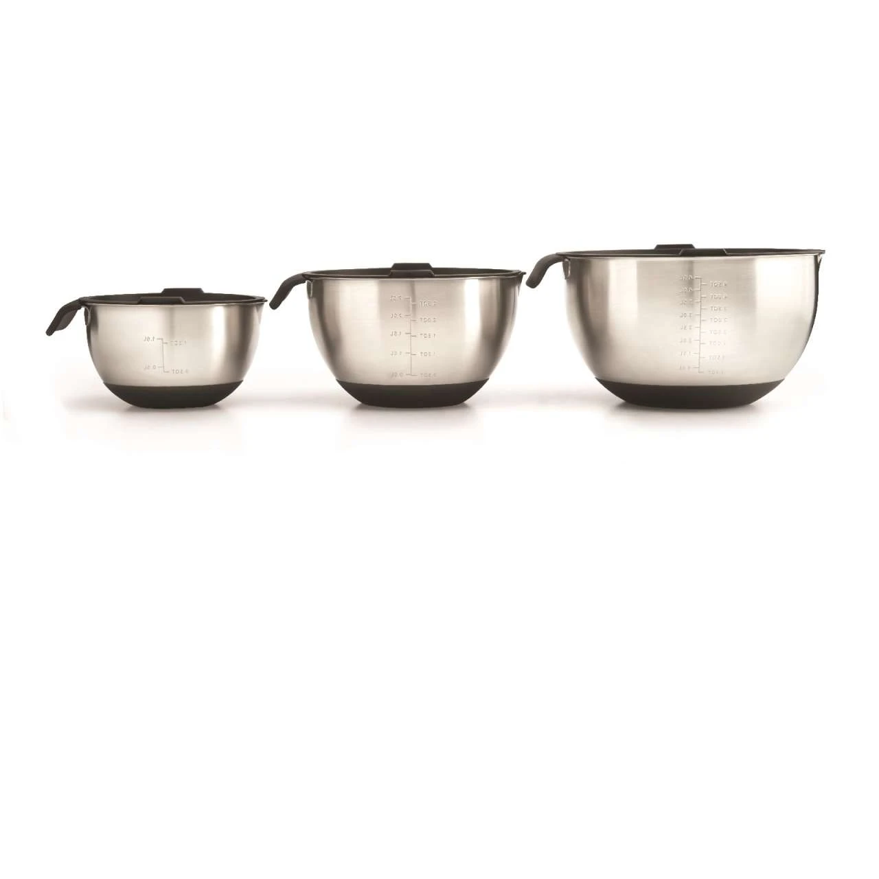 Napoleon 3er-Schüssel-Set Edelstahl In 3 Verschiedenen Größen 70042 3 Napoleon 3er-Schüssel-Set Edelstahl In 3 Verschiedenen Größen 70042
