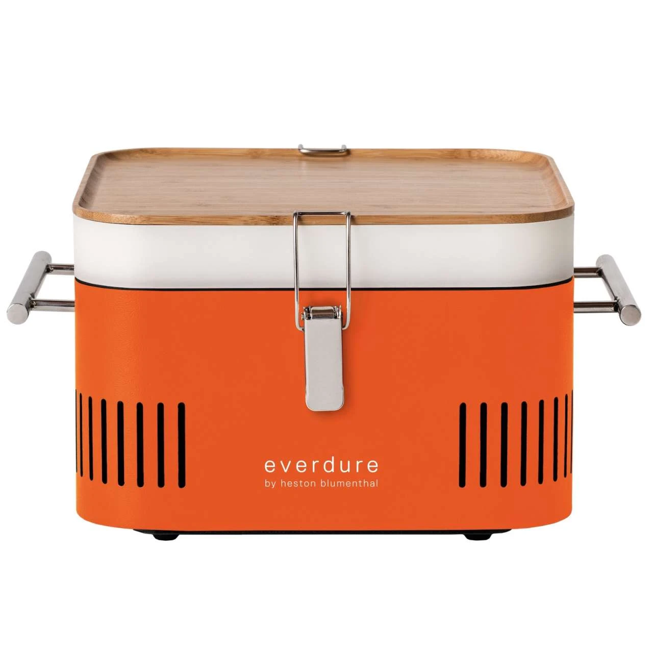 Everdure Holzkohlegrill Cube Farbe Orange Tragbar Ca. 38 X 32 X 22 Cm HBCUBEOEU 3 Everdure Holzkohlegrill Cube Farbe Orange Tragbar Ca. 38 X 32 X 22 Cm HBCUBEOEU