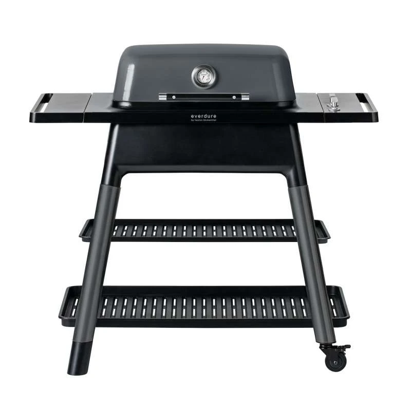 Everdure Force Gasgrill 2-Brenner Mit Doppelboden Farbe Graphite E2G4G 3 Everdure Force Gasgrill 2-Brenner Mit Doppelboden Farbe Graphite E2G4G