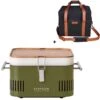 Everdure Holzkohlegrill Cube Farbe Khaki Tragbar Inkl. Transporttasche