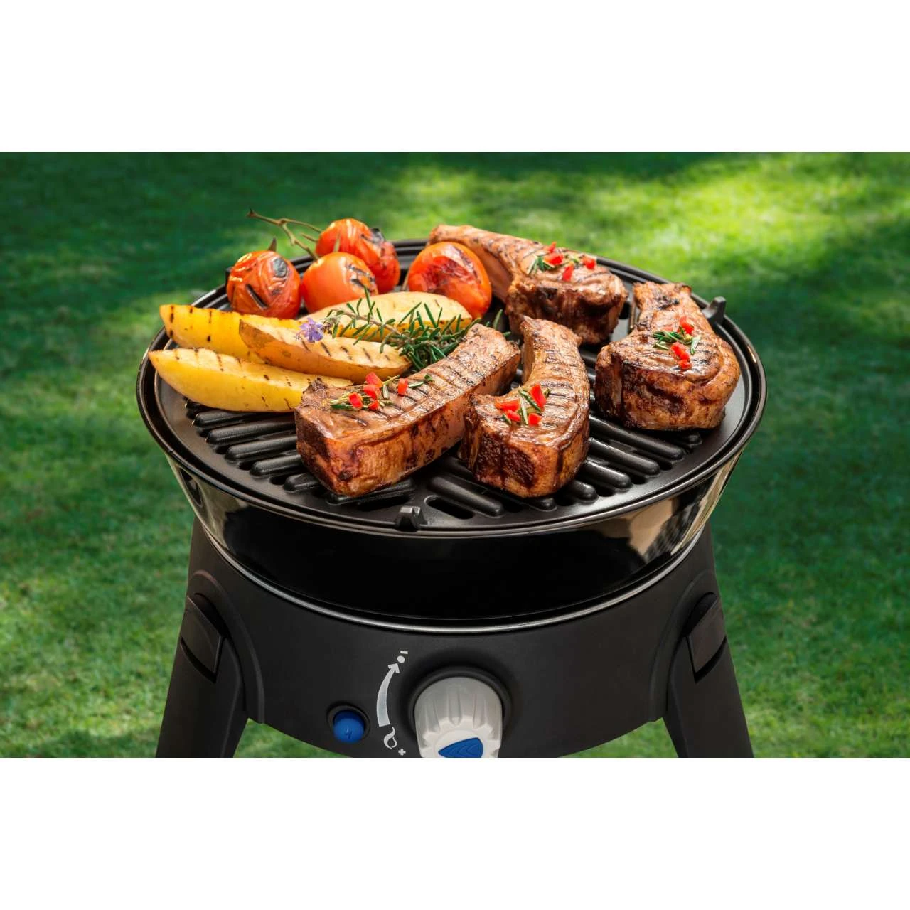 Cadac Safari Chef 30 HP Hochdruck Gasgrill Campinggrill 30mbar ø 30 Cm 6540H1-10-EU 4 Cadac Safari Chef 30 HP Hochdruck Gasgrill Campinggrill 30mbar ø 30 Cm 6540H1-10-EU – Bild 2