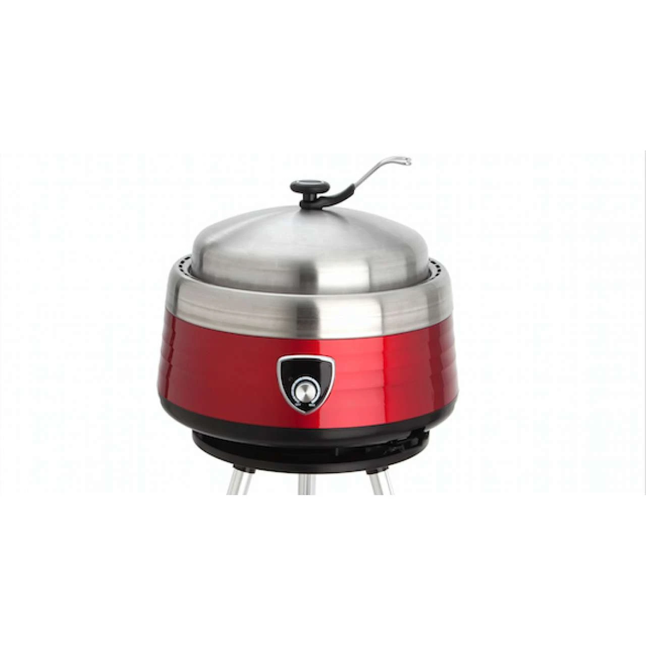 Vulcano Rot Tragbarer Holzkohlegrill Ø 30 Cm 3 Vulcano Rot Tragbarer Holzkohlegrill Ø 30 Cm
