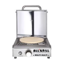 Allgrill MULTI-KULTI Set 3 Zündgesichert - Gasgrill + Pizzahaube + Pizzastein Ø 31 Cm 13 Allgrill MULTI-KULTI Set 3 Zündgesichert - Gasgrill + Pizzahaube + Pizzastein Ø 31 Cm -Grillwerkstatt 000522270000 3 1280x1280