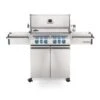 Napoleon Prestige Pro 500 Edelstahl ERDGAS Gasgrill 25,7 KW 6 Brenner Inkl. Drehspieß-Set PRO500RSIB