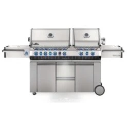 Napoleon Prestige Pro 825 Edelstahl Gasgrill 38,6 KW 10 Brenner Inkl. Drehspieß-Set PRO825RSBIPSS-3