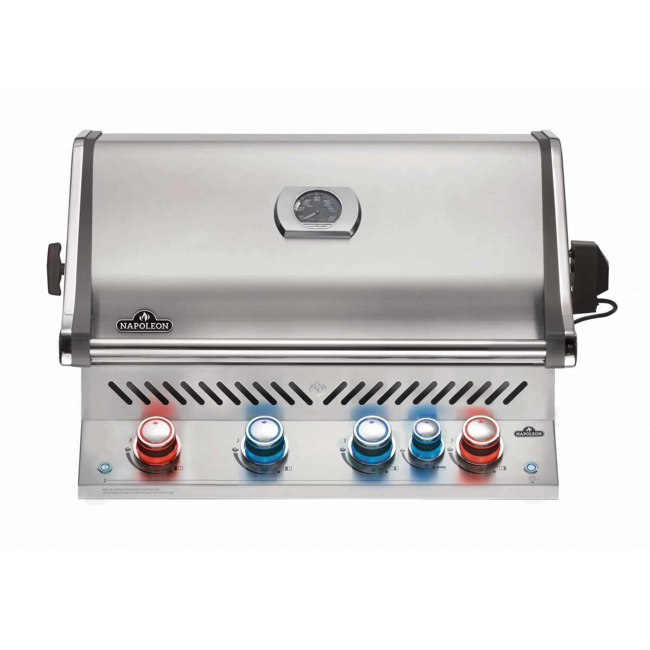 Napoleon Prestige Pro 500 Edelstahl Einbau-Gasgrill 21,7 KW 5 Brenner Inkl. Drehspieß-Set BIPRO500RB 3 Napoleon Prestige Pro 500 Edelstahl Einbau-Gasgrill 21,7 KW 5 Brenner Inkl. Drehspieß-Set BIPRO500RB