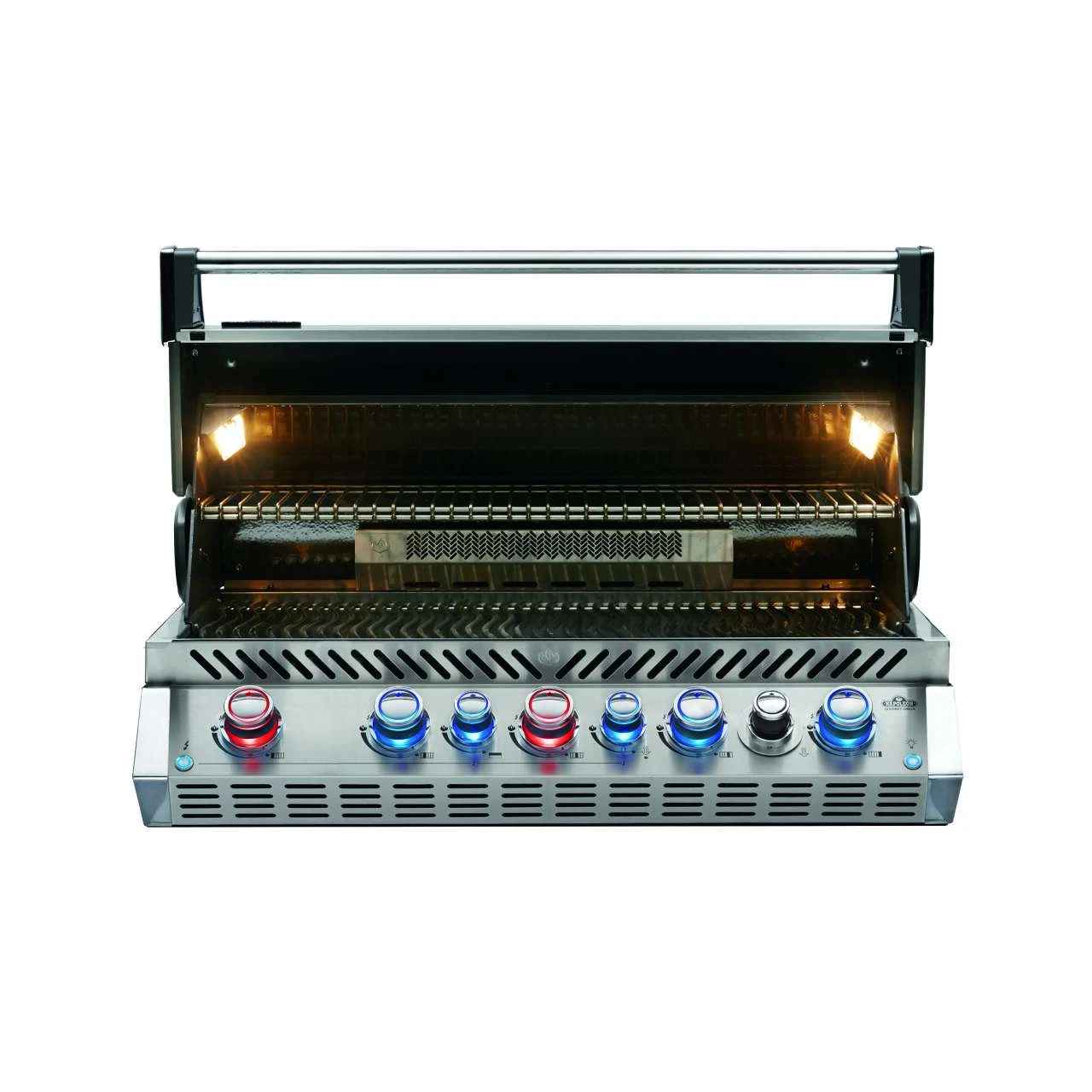 Napoleon Prestige Pro 665 Edelstahl Einbau-Gasgrill 27 KW 7 Brenner Inkl. Drehspieß-Set BIPRO665RBPS 4 Napoleon Prestige Pro 665 Edelstahl Einbau-Gasgrill 27 KW 7 Brenner Inkl. Drehspieß-Set BIPRO665RBPS – Bild 2