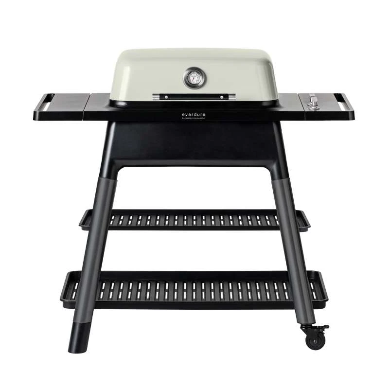 Everdure Force Gasgrill 2-Brenner Mit Doppelboden Farbe Stone E2G4S 3 Everdure Force Gasgrill 2-Brenner Mit Doppelboden Farbe Stone E2G4S