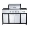 Allgrill Basic-Line Major Edelstahl/schwarz Gasgrill Mit 4 Brennern, Seitenkocher Und Seitentischen 1 Allgrill Basic-Line Major Edelstahl/schwarz Gasgrill Mit 4 Brennern, Seitenkocher Und Seitentischen -Grillwerkstatt 000576620000 0 1280x1280