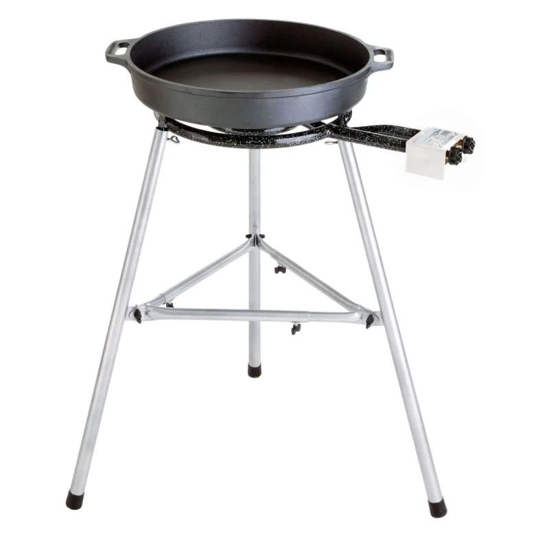 Paella World Gusspfannen-Set 1 Mit Brenner Und Paella-Pfanne Aus Gusseisen Ø 35/40 Cm 3 Paella World Gusspfannen-Set 1 Mit Brenner Und Paella-Pfanne Aus Gusseisen Ø 35/40 Cm
