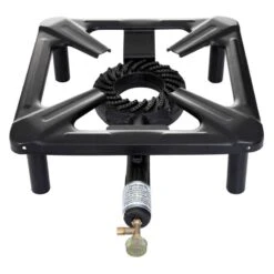 Paella World Hockerkocher Klein 30x30x14-18 Cm Ohne Zündsicherung Gaskocher