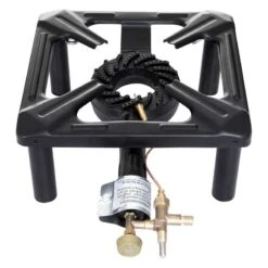 Paella World Hockerkocher Klein 30x30x14-18 Cm Mit Zündsicherung Gaskocher