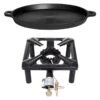 Paella World Hockerkocher-Set Klein 30x30x14 Cm Mit Gusspfanne Ø 35 Cm Und Zündsicherung Gaskocher -Grillwerkstatt 000579440000 0 800x800