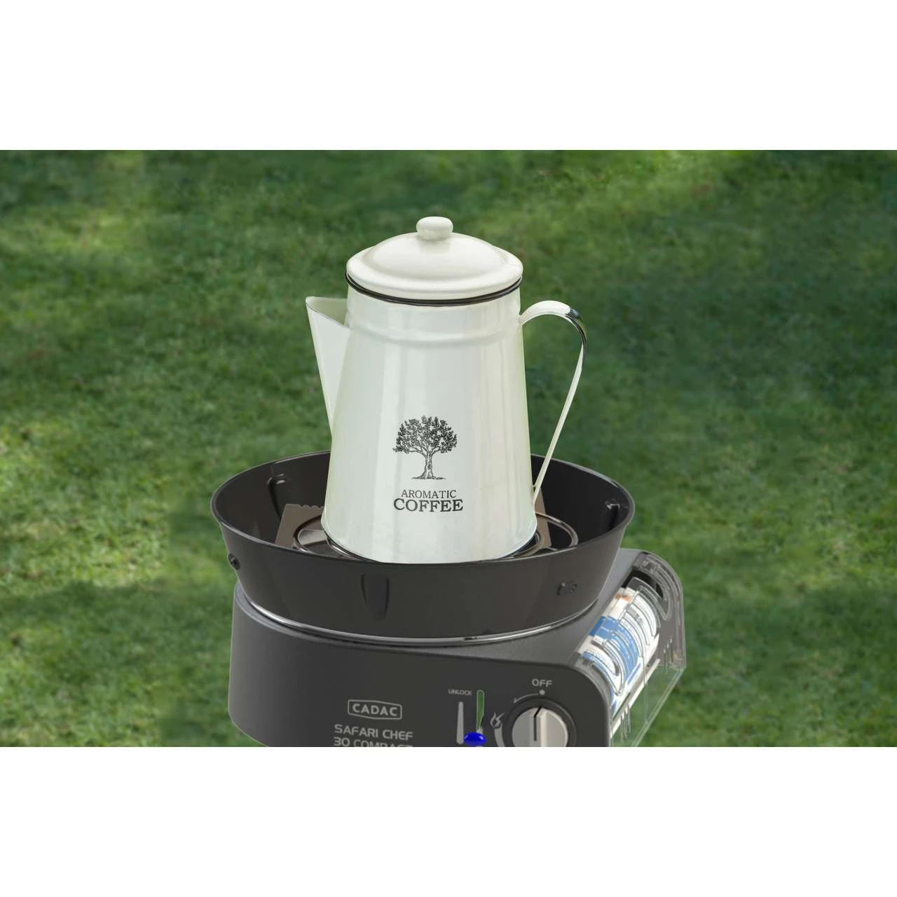 Cadac Safari Chef 30 Compact Gasgrill Leichtgewichtiger Campinggrill ø 30 Cm 6525L1-10-UN 9 Cadac Safari Chef 30 Compact Gasgrill Leichtgewichtiger Campinggrill ø 30 Cm 6525L1-10-UN – Bild 7