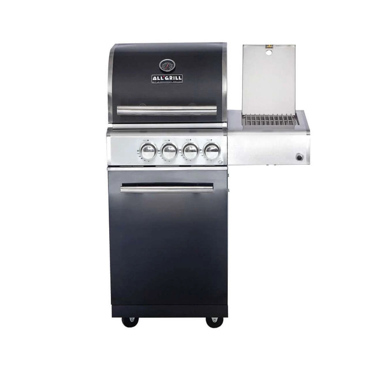 Allgrill Top-Line Modular CHEF S Black Gasgrill 2 Brenner/Seitenkocher/Backburner 4 Allgrill Top-Line Modular CHEF S Black Gasgrill 2 Brenner/Seitenkocher/Backburner – Bild 2