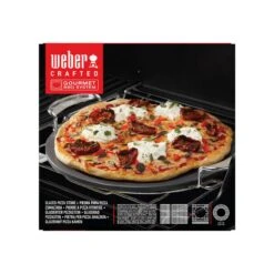 Weber CRAFTED Glasierter Pizzastein Rund - Gourmet BBQ System -Grillwerkstatt 000590460000 3 1280x1280