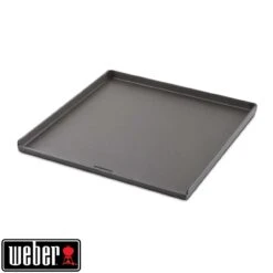 Weber CRAFTED Grillplatte Plancha - Gourmet BBQ System - Gross, 40 X 41 Cm