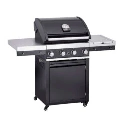 Grandhall Gasgrill Premium G4 Trolley 14 KW 4 Brenner, 1 Seitenbrenner K04000331A -Grillwerkstatt 000599820000 2 1280x1280