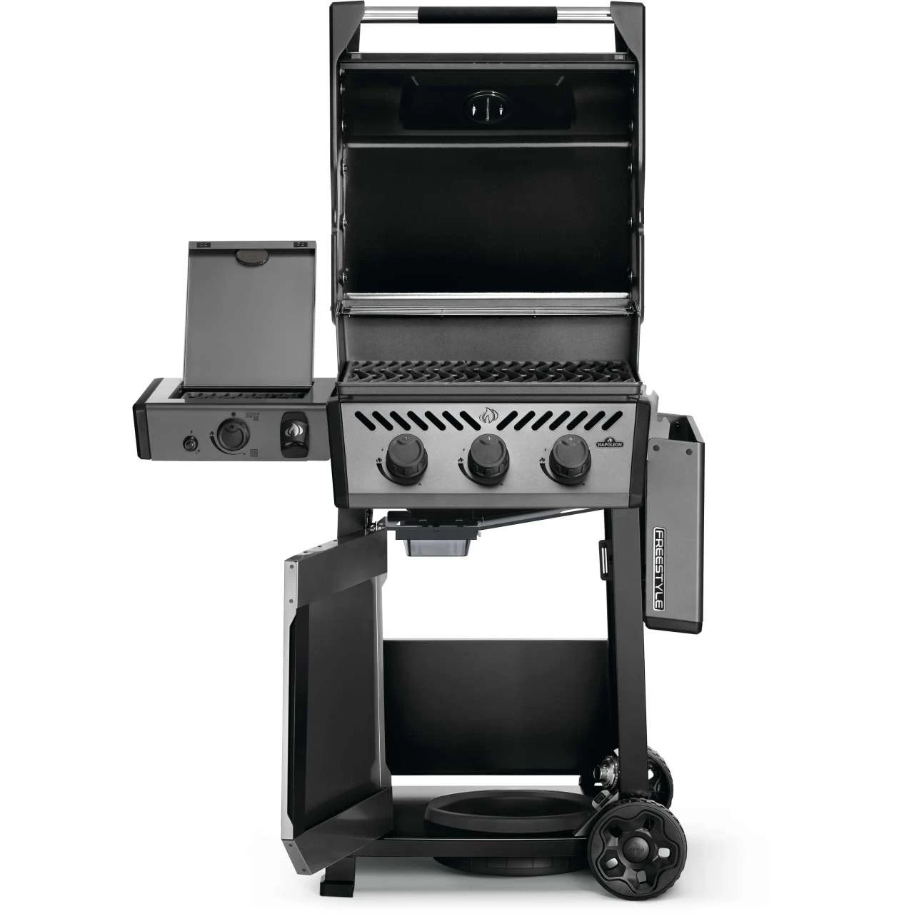 Napoleon Freestyle 365 DSIB Graphit Gasgrill 4 Brenner Mit SIZZLE ZONE Und Tür F365DSIBPGT-DE 5 Napoleon Freestyle 365 DSIB Graphit Gasgrill 4 Brenner Mit SIZZLE ZONE Und Tür F365DSIBPGT-DE – Bild 3