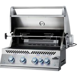 Napoleon BIG32 Einbau-Gasgrill 700 Series Built In 32" Edelstahl Inkl. Drehspieß 19,3 KW 5 Brenner -Grillwerkstatt 000616940000 2 1280x1280