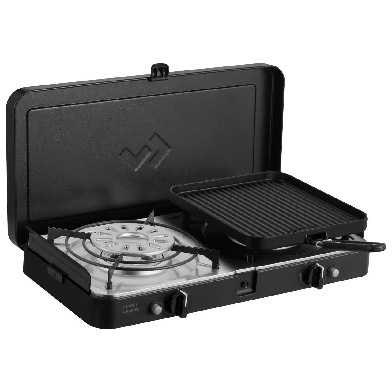 Cadac 2-Cook 3 Turbo FFD Deluxe 30mbar BBQ Gasgrill Tischgrill Campinggrill 203F2C-20-EU 4 Cadac 2-Cook 3 Turbo FFD Deluxe 30mbar BBQ Gasgrill Tischgrill Campinggrill 203F2C-20-EU – Bild 2