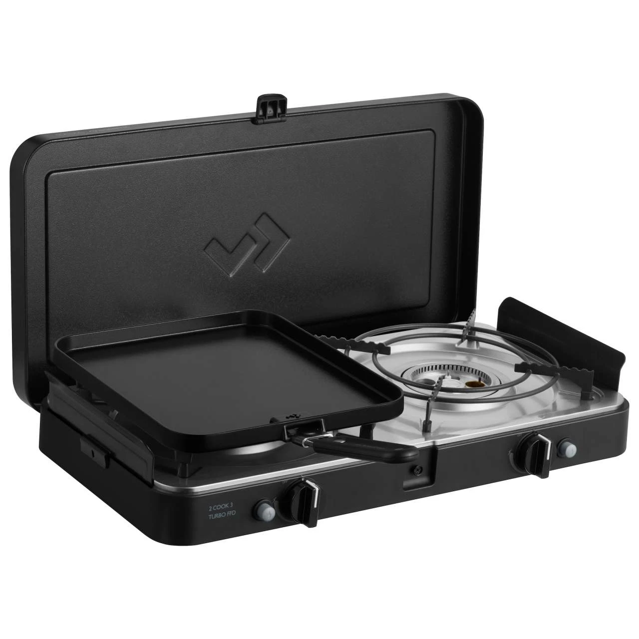 Cadac 2-Cook 3 Turbo FFD Deluxe 30mbar BBQ Gasgrill Tischgrill Campinggrill 203F2C-20-EU 5 Cadac 2-Cook 3 Turbo FFD Deluxe 30mbar BBQ Gasgrill Tischgrill Campinggrill 203F2C-20-EU – Bild 3